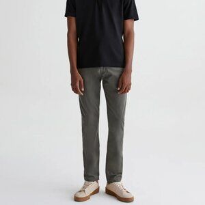 New AG Airluxe Tellis Modern Slim Pants Lightweight Armory Green (Gray) 28 x 34